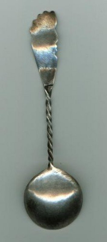 Navajo Profile Spoon, c. 1895-1900.