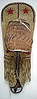 Paiute Beaded Full Size Baby Carrier c. 1900