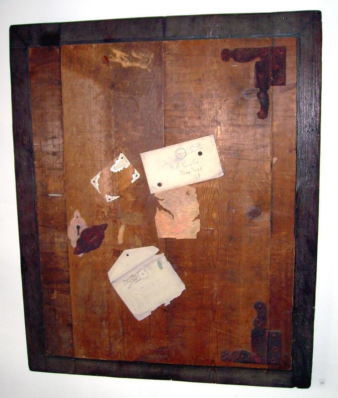 Alan Kessler &quot;Letter to an Artist&quot; Oil on Wood