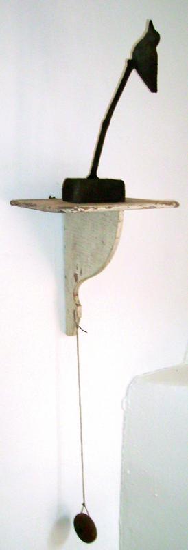 Alan Kessler &quot;Bird on a Shelf&quot; Oil on Wood