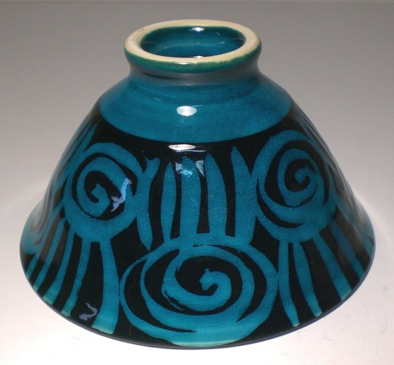 Persian Ido Style Spirale e Tagli teabowl (1138tb)