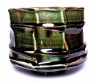 ORIBE RIDGED & FACETED TEABOWL (tb1189)