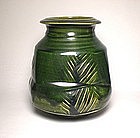 Oribe Paddled Stoneware Henko Jar