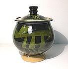 Rozome Style "MU" Nothingness Covered Jar