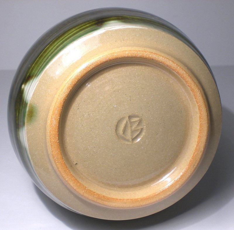 Medieval Green Hakeme Bottle/Vase