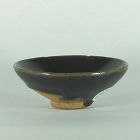 A Chinese black glazed tea bowl; Southern Song dynasty