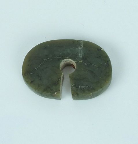 A Chinese jade Jue, Neolithic