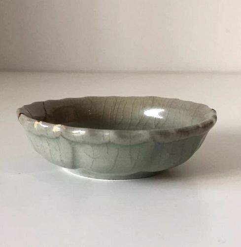 A Korean celadon-glazed washer, Goryeo dynasty