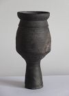 A Chinese Neolithic black ware vessel, probably Longshan