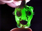 Carthaginian Glass Head Pendant Bead C400 B.C. w/video
