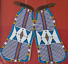 Extremely rare Herman Heiser Beaded Chaps late 1800's