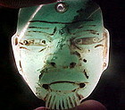 Olmec Miniature Jade Maskette 2 COAs w/video