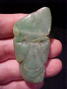 Mayan Translucent Jade Pendant 200BC