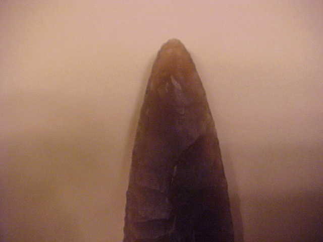 Plainview Arrowhead Translucent Root Beer Chalcedony G-10