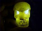Hongshan Yellowish Green Jade Skull 5000BC COA