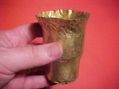 Pure 23K Gold Cup from Colombia 100-500AD