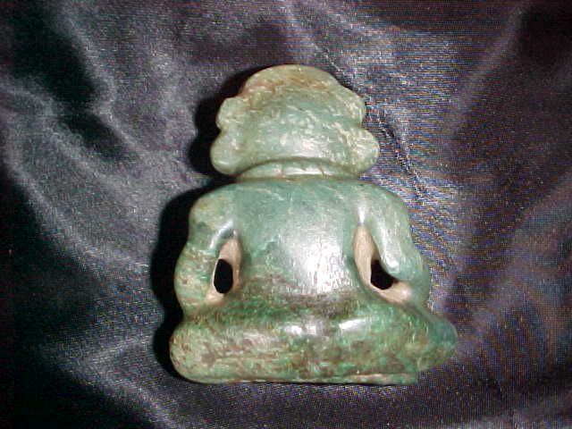 Mayan Jade Sitting Pregnant Woman