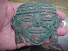 Pre-Columbian Copper Maskette 300-500AD