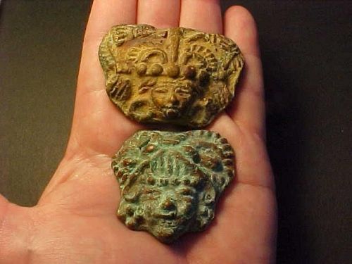 Pre-Columbian Copper Masks
