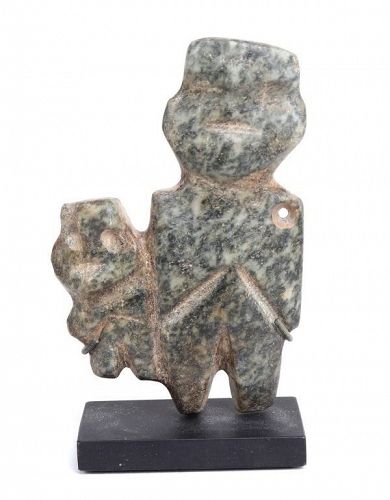 Super Rare Mezcala Figure with Child 1200BC