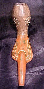 Aztec Ceramic Duck Pipe : Ex Dr. Heflin