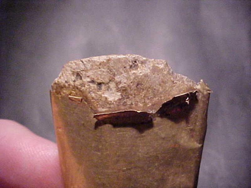 22K Gold Sheath Covered Bone, Ecuador, C500BC-500AD