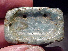 Olmec Fuchsite Spoon C900-600BC