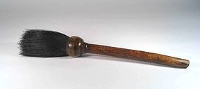 Large Antique Chinese Calligraphy Brush, 19th C.