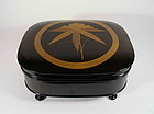 Stunning, Large Japanese Lacquer Box, Late Meiji