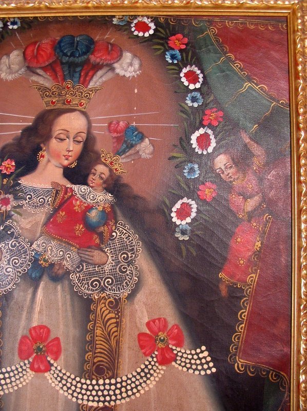 Cuzco School Painting, Our Lady of Pomata