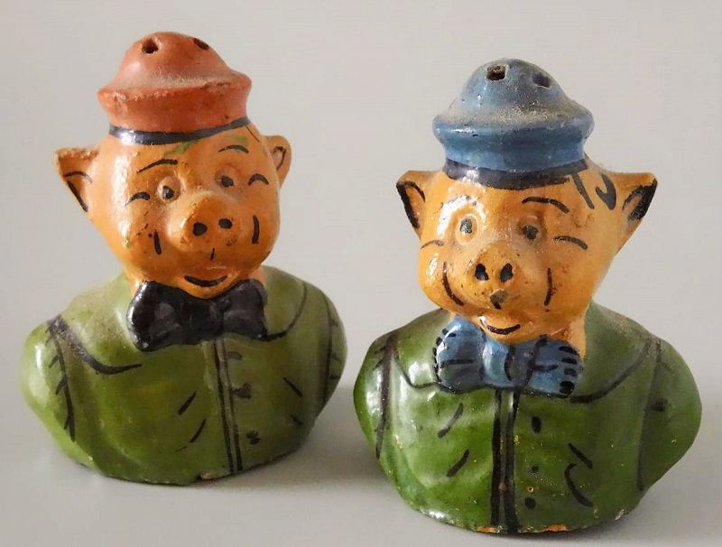 Collectible Magnetic Salt and Pepper Sets Mexican
