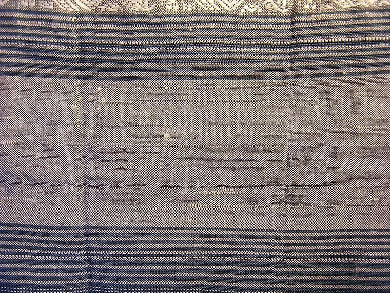 Hand Woven Raw Silk Laotian Pha Baeng