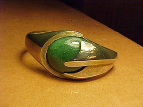 VINTAGE SIGI PINEDA MODERNIST BRACELET WITH STONE