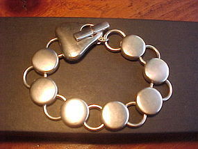 GEORG JENSEN STERLING BRACELET NO. 463 DESIGNED BY REGITZE OVERGAARD