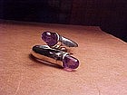 RARE WILLIAM SPRATLING RING WITH AMETHYSTS