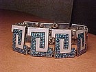 SPECIAL MARGOT DE TAXCO CHECK ENAMEL BRACELET