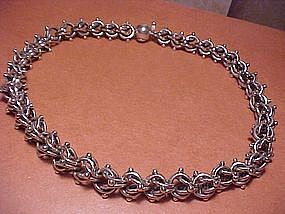 EARLY ANTONIO PINEDA STERLING NECKLACE