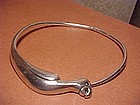 EARLY TANE MEXICO STERLING PARROT NECKLACE