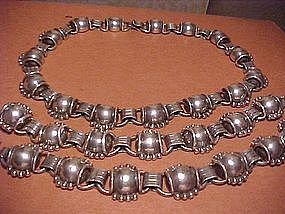 STUNNING RANCHO ALEGRE TAXCO NECKLACE &  TWO BRACELETS