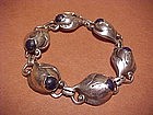 EVALD NIELSEN DENMARK ART NOUVEAU LAPIS BRACELET