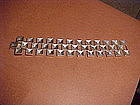 AGNES SEEBASS MEXICO STERLING SQUARES BRACELET