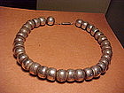 WILLIAM SPRATLING LARGE STERLING BEADS NECKLACE