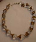 Vintage Miriam Haskell Cut Crystal Rhinestone Necklace
