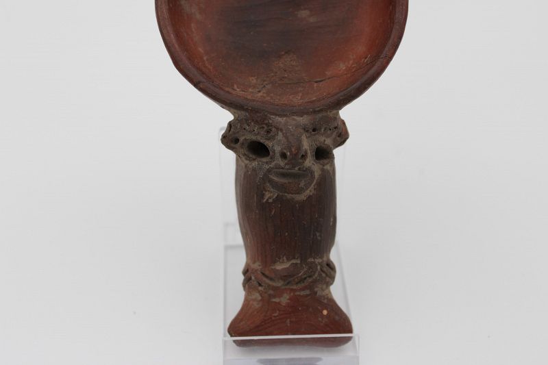 Pre-Columbian Ritual Spoon from Peru