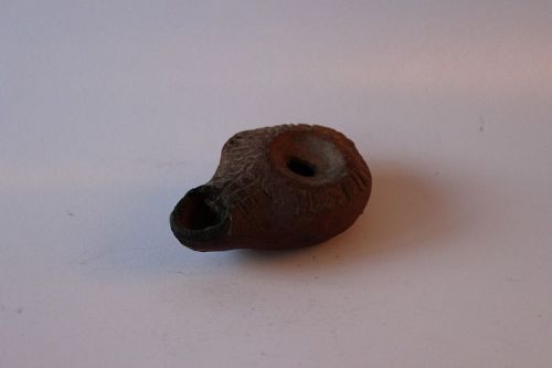 Hellenistic Oil Lamp in S-Shape