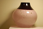 Barbini Murano glass vase rare Signed C:1950