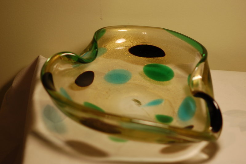 Fratelli Toso Murano glass bowl C:1960