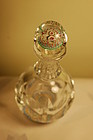 Baccarat St Louis paperweight glass perfume bottle