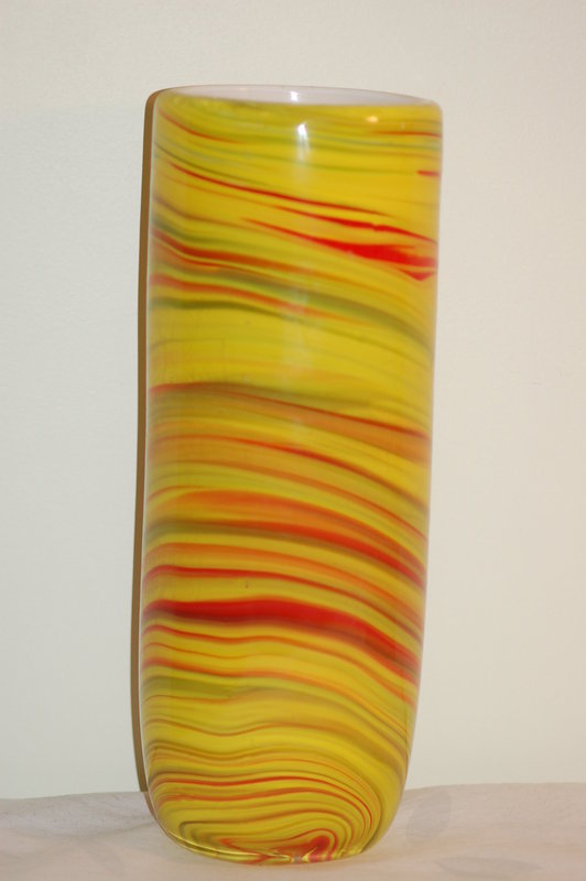 Murano Glass vase 'Mezza Filigrana' Barover &amp; Toso