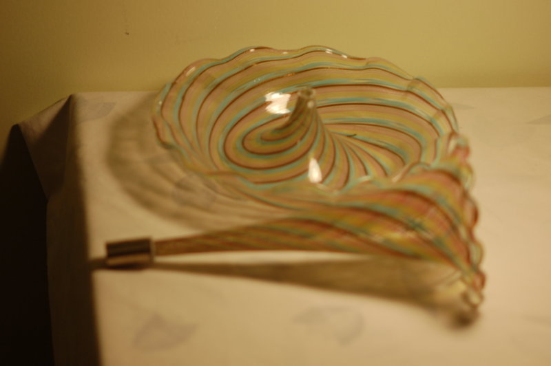 Murano glass epergne Archimede Seguso C: 1950